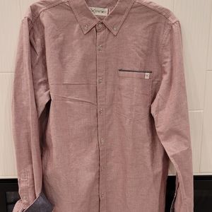 Mens Departwest by Buckle Size Medium L/S Button Down Shirt